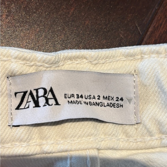 Brand new white Zara jeans size 34 - Picture 7 of 12